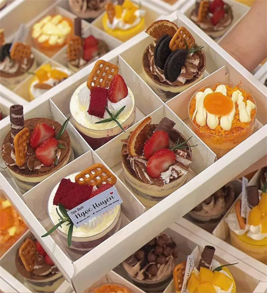 Ly Mousse nhựa cứng tròn GD2017 - 450c/T