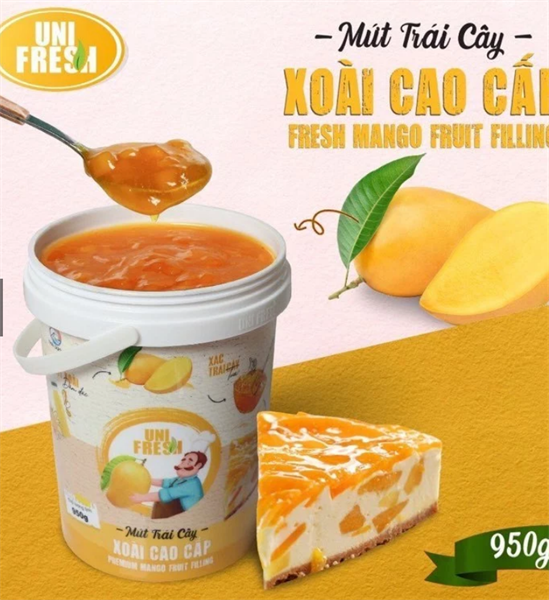 Mứt Unifresh 950gr XOÀI - 12h/T