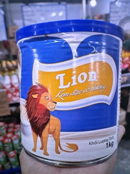 Sữa đặc Lion xanh dương 1kg - 24lon/T