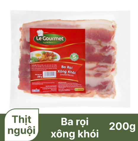 Ba rọi xông khói Le Gourmet 200gr