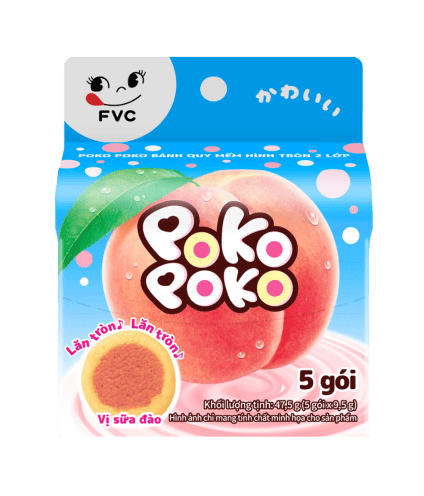 Bánh quy Nhật vị sữa đào