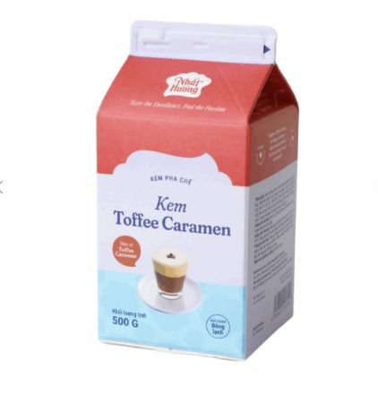 Kem Toffee Caramel 500gr*24hộp