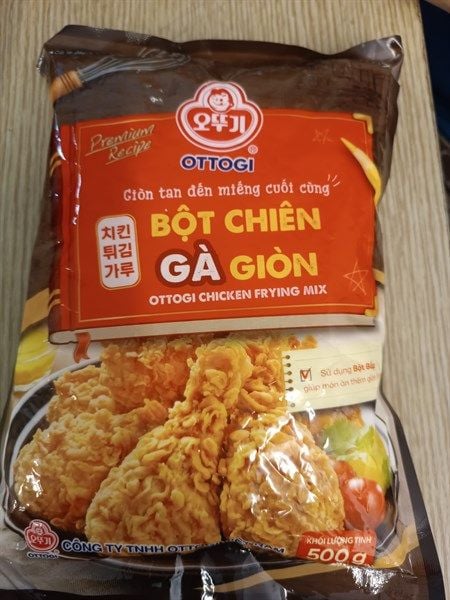 Bột chiên gà giòn OTTOGI 500gr