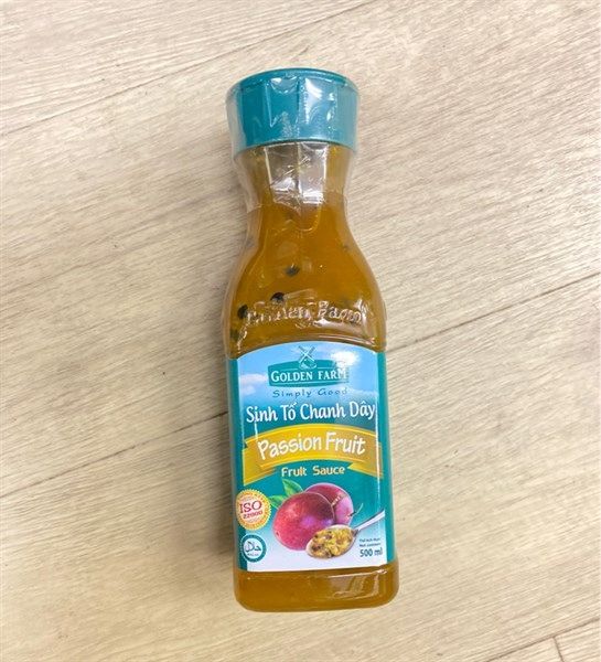 Sinh tố Golden Farm 500ml CHANH DÂY - 24c/T