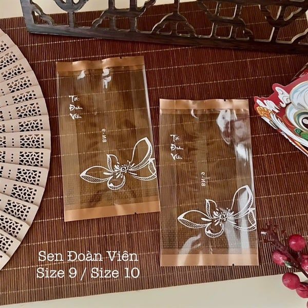 Túi trung thu hàn 200g size 10 Sen Đoàn Viên