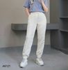 Quần jogger Q21 cạp chun style Hàn A6121 / TRẮNG KEM
