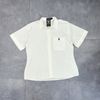 Áo sơ mi ngắn tay style Hàn H128 / TRẮNG