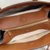 Túi xách tay kiểu Âu Mỹ / 30x23 / NÂU KHOÁ VÀNG