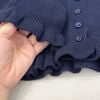 Áo len dài tay viền bèo gấu áo kiểu Hàn H561 H562