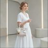 Túi S118 tote mini Happy Heart phom cánh dơi CĐC, CHR / m26 đ20 c20 / HỒNG - NÂU KEM