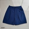 Quần đùi ống rộng xuất Hàn / Size: M / XANH NAVY