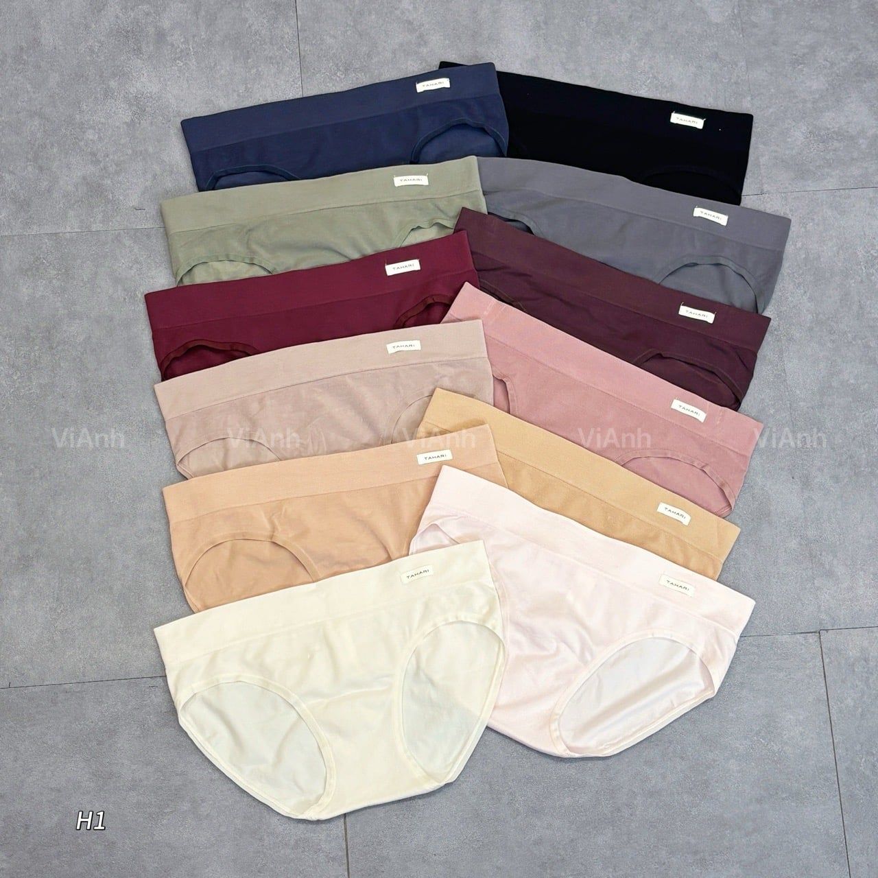 SET 5 quần lót cạp vừa Tahari / MIX NGẪU NHIÊN ( 4-5 MÀU )
