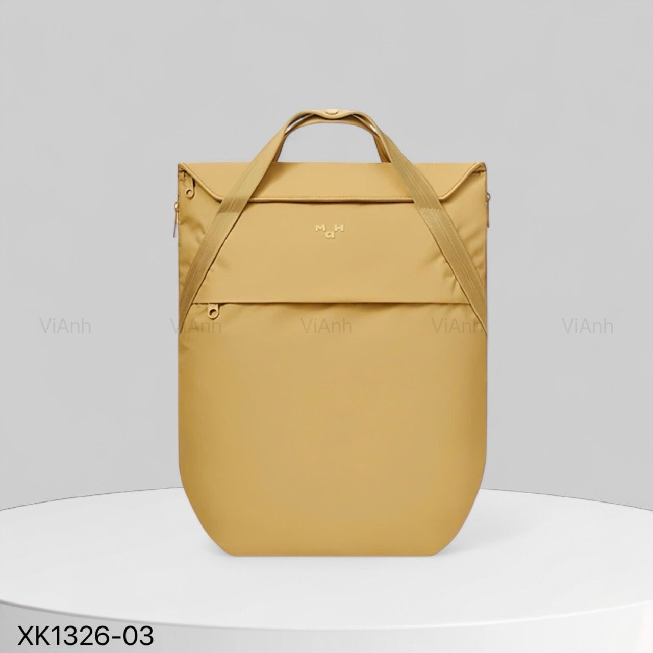 Balo B379V MAH vải dù XK1326 / 34x42 / VÀNG