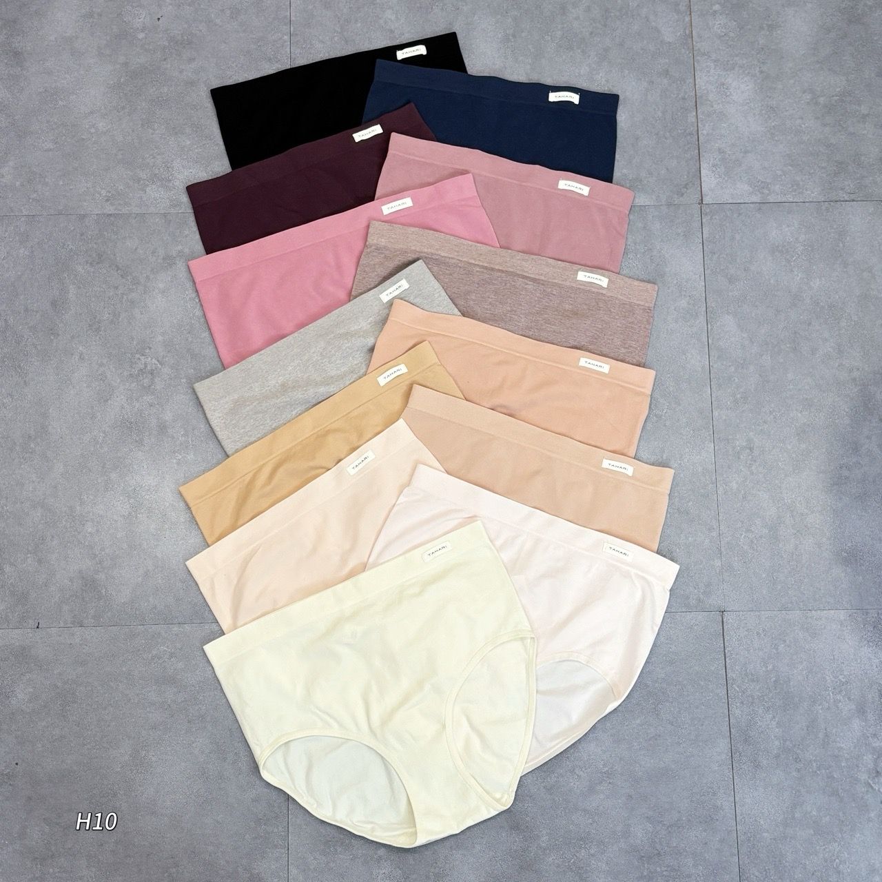 SET 5 quần lót cạp cao style Mỹ H10 / MIX NGẪU NHIÊN ( 4-5 MÀU )