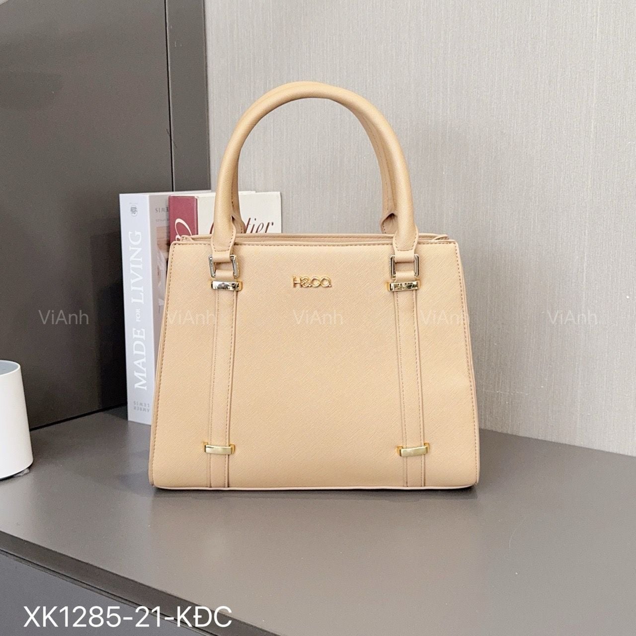 Túi xách B85 style Âu Mỹ phom thang xách tay KĐC XK1285 / m25 đ30 c22 / BE