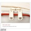 Balo vải dù charm thỏ S514 / 29 X 42 / TRẮNG PHỐI XANH HỒNG
