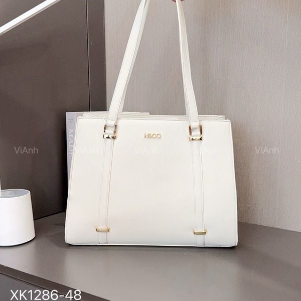 Túi xách H86 style Âu Mỹ phom thang khoác vai XK1286 / m31 đ35 c26 / TRẮNG