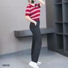Quần âu nữ ống đứng style Âu A6009 / XANH THAN Q9
