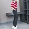 Quần âu nữ ống đứng style Âu A6008 /  ĐEN Q8