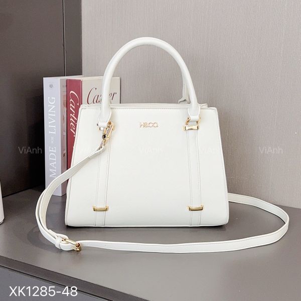 Túi xách T85 style Âu Mỹ phom thang xách tay CĐC XK1285 / m25 đ30 c22 / TRẮNG