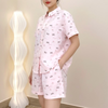 Bộ mặc nhà đùi chất đũi