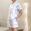 Bộ mặc nhà đùi chất đũi