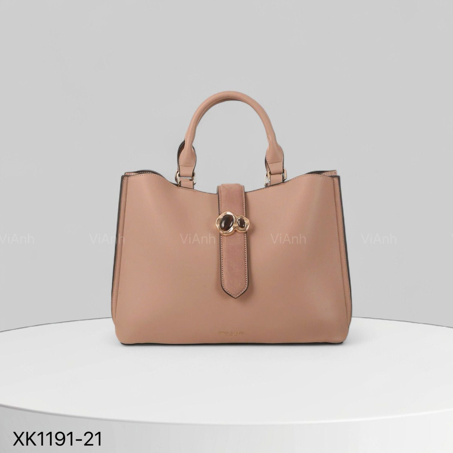 Túi xách X91 xuất Âu chữ nhật xách tay KĐC XK1191 / 30x24 / BE