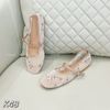Giày lưới thêu hoa style US UK K48 / BE ( nên chốt tăng 0,5-1 size )