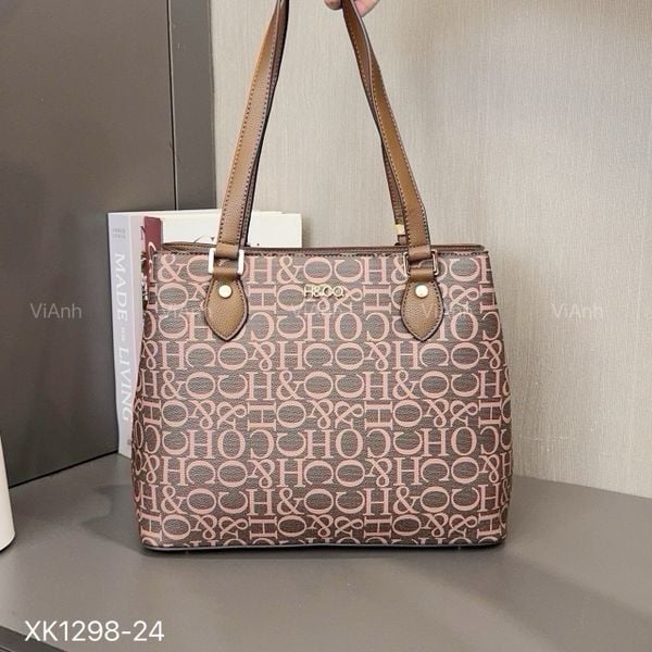 Túi xách H98 style Âu Mỹ phom thang xách tay XK1298 / m28 đ31 c15 / NÂU