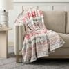 Chăn lông tuyết loại dày mịn style US H496 / Size: 180x220 / TRẮNG HT GẤU