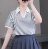 Áo H331 ngắn tay cổ polo ZISH.EN A5707 / KẺ ĐEN