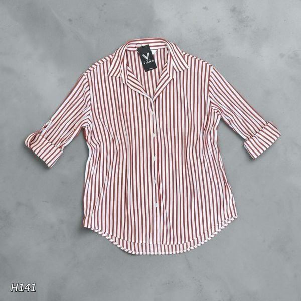 Áo sơ mi dài tay style ÂU Mỹ H140 H141 H142