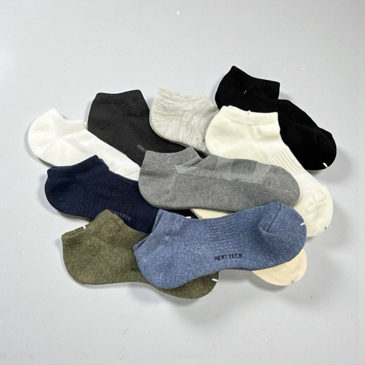 Set 6 đôi tất cổ ngắn loại dầy style nhật / UNIHEAT