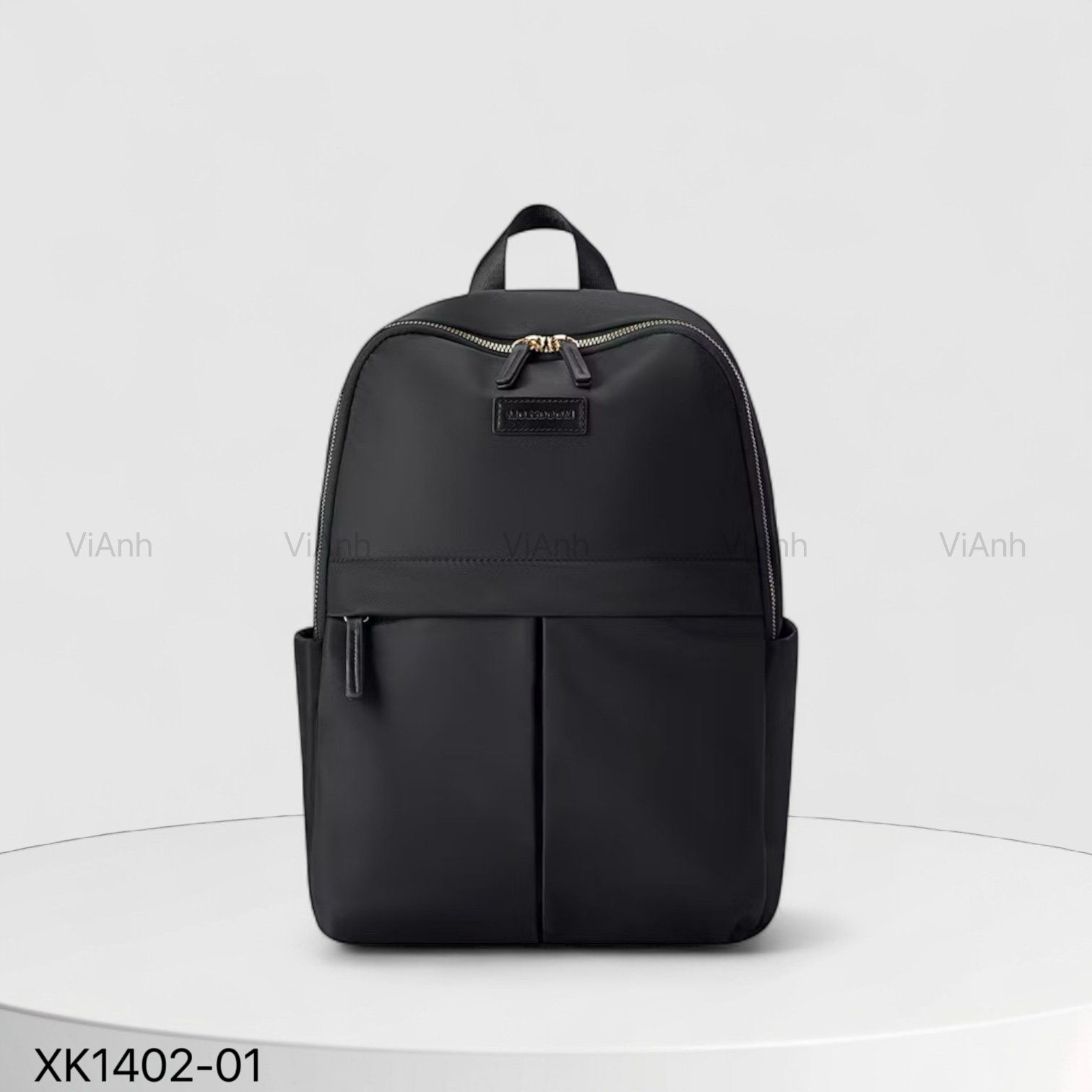 Balo MossDoom vải dù / 38x25 / ĐEN