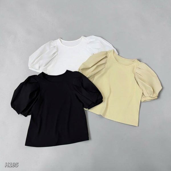 Áo thun tay bồng style Nhật