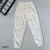 Quần jogger Q21 cạp chun style Hàn A6121 / TRẮNG KEM