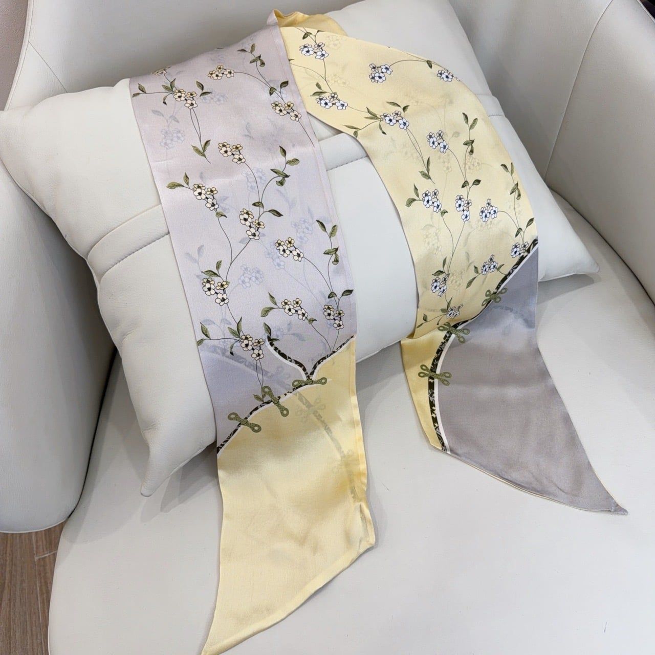 Khăn quàng cổ Xuất Khẩu / 150x16 / VÀNG