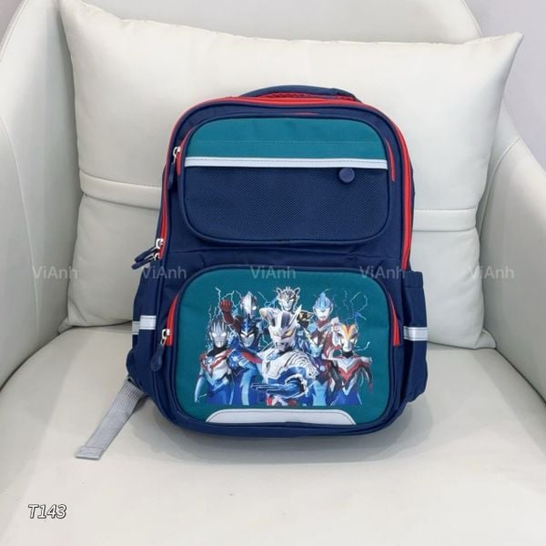 Balo trẻ em T143 / 38x26 / XANH
