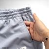 Quần short túi hộp có khoá NB // XANH NHẠT Q81