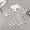 Áo H331 ngắn tay cổ polo ZISH.EN A5707 / KẺ ĐEN