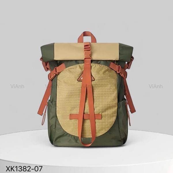Balo B82 Mr.ACE vải dù XK1382 / 38x44 / XANH
