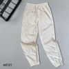 Quần jogger Q21 cạp chun style Hàn A6121 / TRẮNG KEM