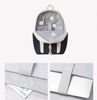 Balo Mr Ace / 31x44 / TRẮNG PHỐI XANH