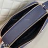 Túi đeo chéo phom hộp style Âu Mỹ / 12 x 20 / TRẮNG - XANH - ĐEN ( xuất dư NL)