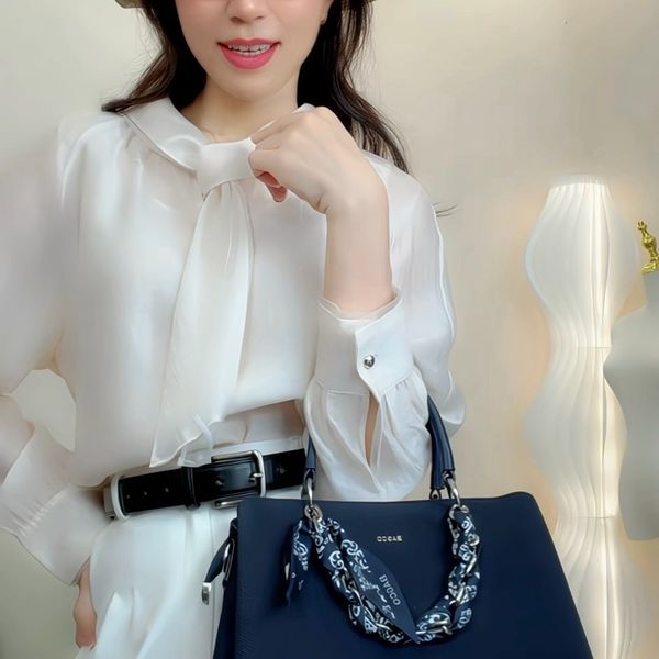 Sơ mi tơ dài tay style Hàn / D507 D508