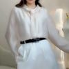 Sơ mi tơ dài tay style Hàn / D507 D508