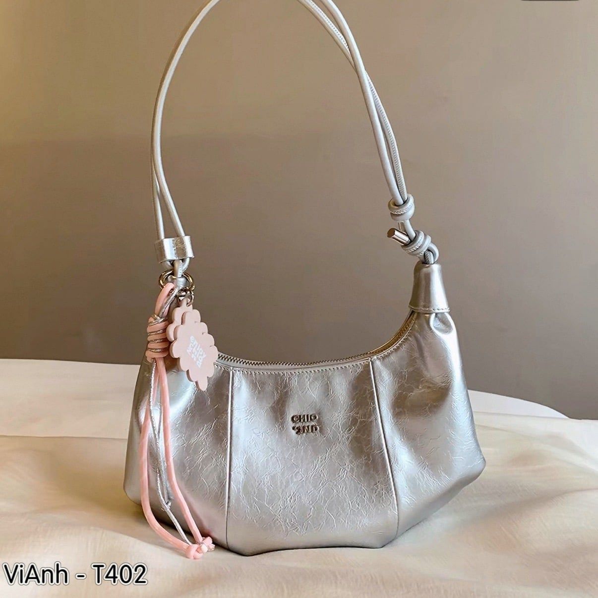 Túi xách Chio'2nd khoác vai,CHR / N30 C16 / BẠC