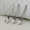 Set 3 Thìa nhỏ đầu tròn W/.M.F Cromargan 18/10 size 16cm S501 / SET 3 CÁI