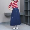 Váy dài Jeans style Hàn A2001 / XANH JEANS V21