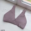 Áo bra CLi0 có đệm lót / NÂU